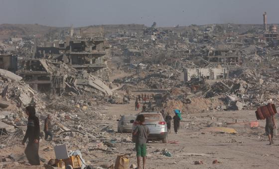 Ciudad de Gaza, octubre de 2025.